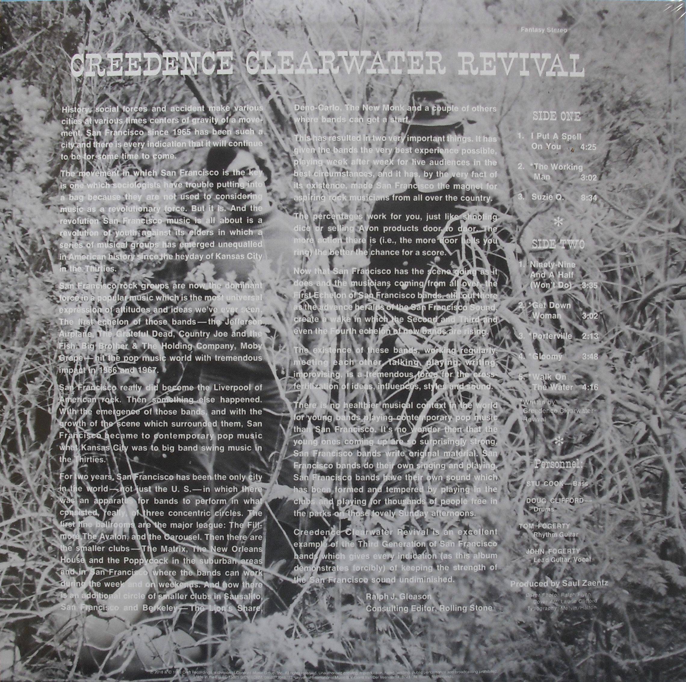 Creedence Clearwater Revival Creedence Clearwater Revival [lp ak eu]